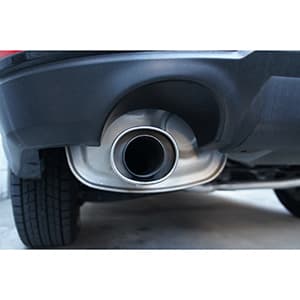 自動車の排気ガス計測（NO₂, NH₃, NO, N₂O, CO）