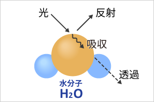 光の反射・吸収・透過