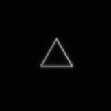 蛍光パターン三角形