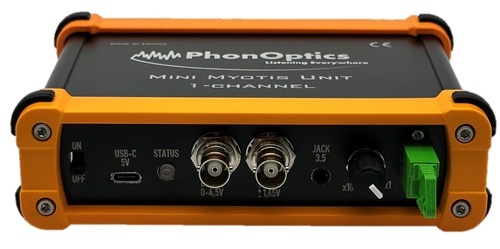 Mini Myotis 1ch インターフェース