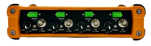 Mini Myotis 4ch フロントパネル（E2000/APCコネクタ・マルチモード）