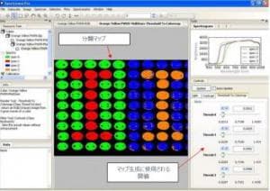 ハイパースペクトル画像解析ソフト