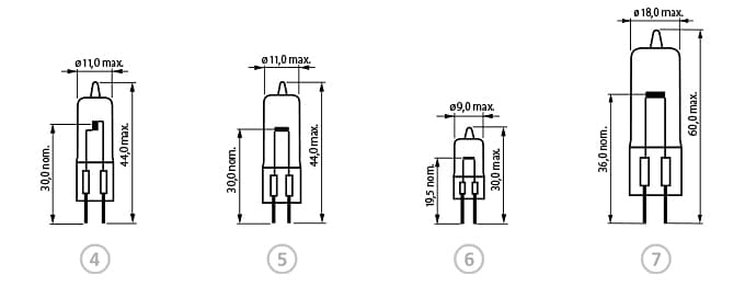 精密光学機器用ハロゲンランプ仕様