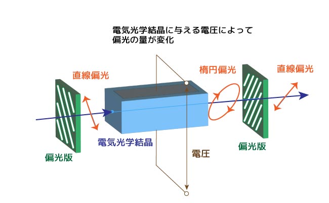 ポッケルスセルの原理