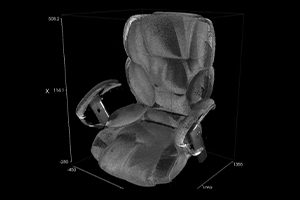 椅子の360度3Dデータ